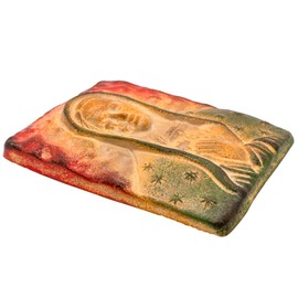 Placas de pared religiosas de arcilla | Sagrada familia o Nuestra Señora de Guadalupe | Hecho a mano en México | Decoración católica del hogar | Gran regalo cristiano para primera comunión o confirmación (Nuestra Señora de Guadalupe)