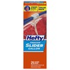 Hefty Slider Freezer Kitchen Storage Bags, Gallon Size, 25 Count