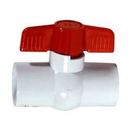 NDS E1310-15 Sch40 1-1/2" PVC Ball Valve Slip