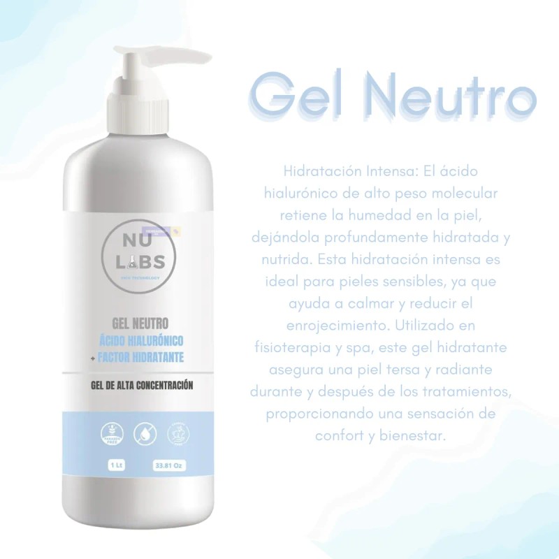 Gel Conductor Facial Reafirmante Hidratante Corporal