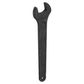 sourcing map Single Open Ended Spanner Wrench, 18mm, Thicken Carbon Steel Open End Wrench Tool for Automotive Repair and Furniture Assembly, Black
