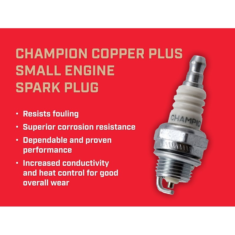 Champion Copper Plus Small Engine 859 Spark Plug (Carton of