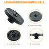 5304532229 5304521179 Dishwasher Wheels Replacement for Frigidaire Lower Dishrack Rollers