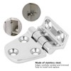 Recessed Cabinet Door Hinges, Flush Front Mounting, Self-Closing Kitchen Cabinet
