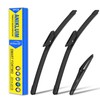 ANIKLUIM® Wiper Blades for 2018-2014 Smart Fortwo Front Windshield Wipers,20