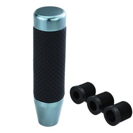 Temzzer Car Gear Shift Knob 5 Inch Weighted Shifter Stick Handle Cool Shift Lever Head for Most Manual Automatic Vehicles (Grey)