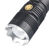 LED Flashlight High Brightness Rechargeable Waterproof Handheld Flashlight for Outdoor