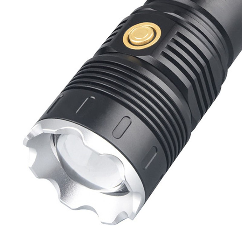 LED Flashlight High Brightness Rechargeable Waterproof Handheld Flashlight for Outdoor