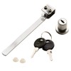 TRIXES Reptile Glass Door Lock for Vivariums, Terrariums, Display Cabinets