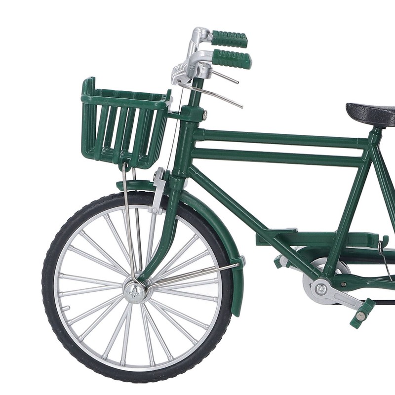 Rickshaw Model Retro Design Decorative Interesting Alloy 3 Wheel Rickshaw