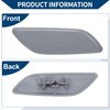 Hihaha Front Right Side Bumper Headlight Washer Nozzle Cover Cap