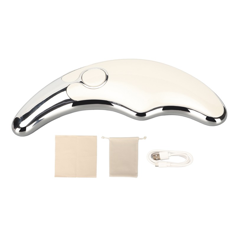 Electric Skin Scraping Board Vibration Colorful Lights Fade Fine Lines