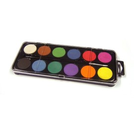 Major Brushes 12-Disc Artist Watercolour Set