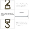 INCREWAY Swivel Swag Hooks, 4 Set Heavy Duty Swivel Ceiling