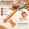 10-Inch Oval Banneton Proofing Basket Set for Sourdough Baking –