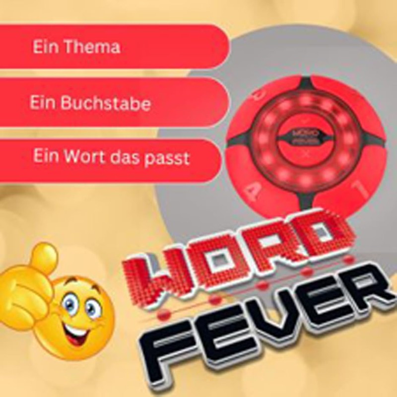 HUCH! Word Fever Family Game Party Game