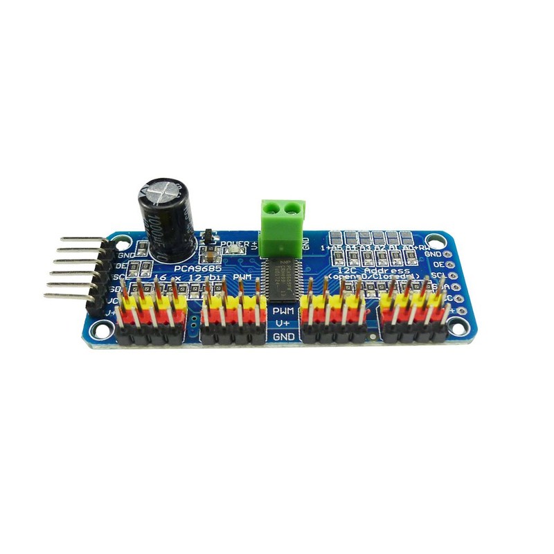 Aihasd 3pcs PCA9685 16 Channel 12 Bit PWM Servo Driver
