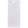 [Moji Deco Sticker] Sticker Sheet/Pastel Alphabet