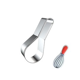 WJSYSHOP Wire Whisk Mixer Egg Beater Cookie Cutter