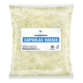 Capsulas Vacias #1 Millar, Transparente Color Natural