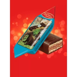 Mishka Russian Chocolate Imported Net Weight 15oz (28 Pieces)