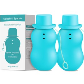 Splash & Sparkle Toilet Cleaner, Krazy Klean Toilet Cleaner, Easy to Use Leaving Your Toilet Looking Fresh and Sparkle