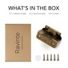 Ravinte 10 Pack 5 Pairs Semi-Overlay 1/2 inch Self-Closing Face