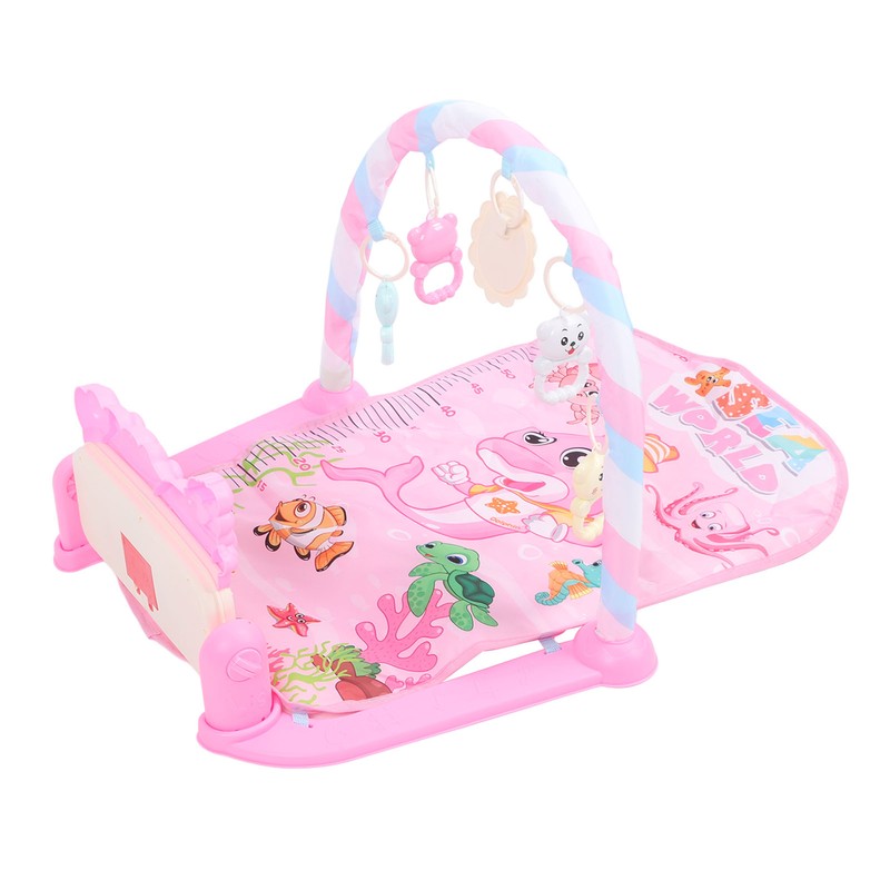 Baby Gyms Play Mat Piano Tummy Time Musical Activity Early