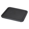 Pyrex 7210-PC Rectangle 3 Cup Charcoal Grey Storage Lid for