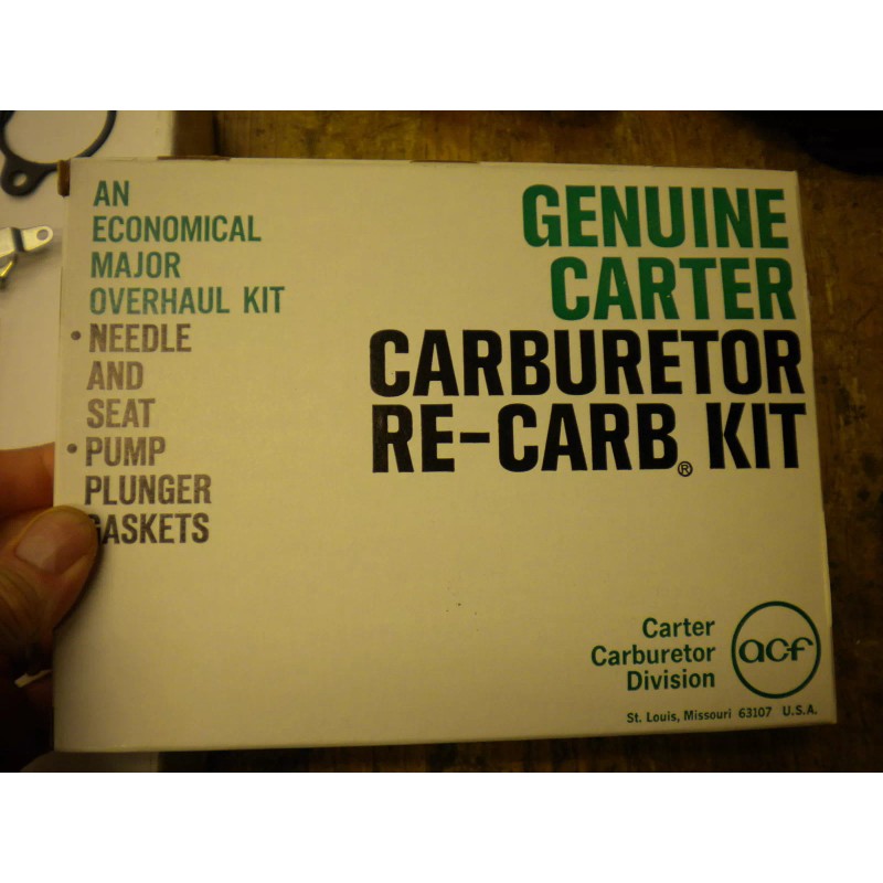 Carter For Jeep Willys MB Ford GPW Original Carter Model