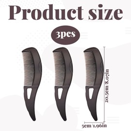 Dandruff Comb,3PCS Scalp Comb for Dandruff,Scalp Detox Combs for Various Hair Types and Populations Promote Healthy and Shiny Hair Reduce Itching