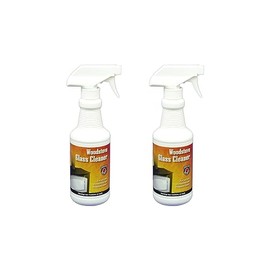 MEECO'S RED DEVIL 701 Woodstove Glass Cleaner 16 oz (Pack of 2) - Formula for Removing Baked-On Creosote, Smoke, Soot, and Dirt - Made in the USA