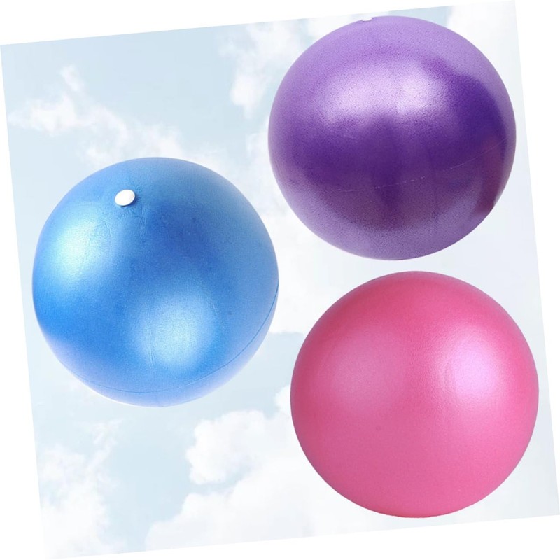 iplusmile 3pcs Mini Balance Balls for Yoga and Burst Exercise