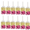 Pink Black White Edible Confetti Sprinkles Cake Cookie Cupcake IceCream