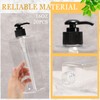 20 Pack 16oz/ 500ml Plastic Empty Bottles Refillable Shampoo Containers