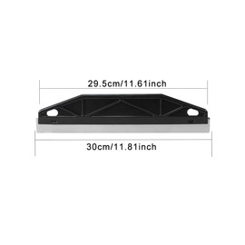 Paint Trim Guard, Multi-Purpose Paint Wallpaper Scraper, Stainless Steel Paint Shield,for Cutting in, Paint Guide & Measurement, Trim, Floor Cleaning Tool