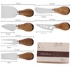 6 Pieces Cheese Knife Set,Cheese Knives Cheese Slicer Cheese Cutter