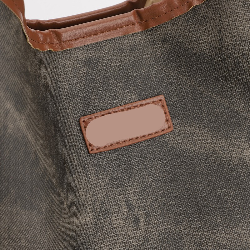 Shoulder Bag for Women Soft PU Leather Minimalistic Top Handle