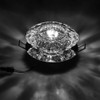 eecoo Crystal LED Downlight, 3W Recessed Ceiling Light with 5-8cm