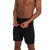 TCA Elite Tech Running Shorts Men's with Zip Pockets, black,