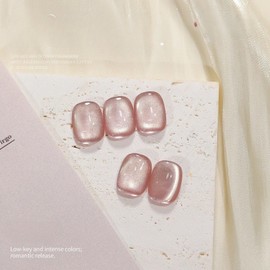 88 types of nail color gel, stone gel, syrup gel, individual nail art gel, self gel nail, 1 piece, 10ml, #63 Rosy Crystal Magnet Gel / 88종 네일 컬러젤 지석젤 시럽젤 낱개 단품 네일아트젤 셀프젤네일, 1개, 10ml, #63 로지 크리스탈 자석젤