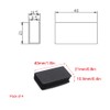 YXQ Glass Clip Strike Plate Magnetic Rectangular Glass Clamp for