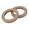 A ABSOPRO 2 x 4 inch universal wooden loudspeaker subwoofer