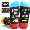 Zmart Rock Climbing Gifts For Men Women - Socks For
