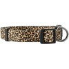 Collares de perro con estampado animal nativo (mediano, leopardo)