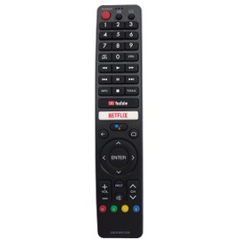 Universal Remote Compatible for Sharp 4T-C50BK1X 4T-C60BK1X 4T-C70BK1X 4T-C60BJ5T 4T-C70BJ5T 4T-C60BK1T 4T-C70BK1T TV Remote Control