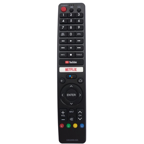 Universal Remote Compatible for Sharp 4T-C50BK1X 4T-C60BK1X 4T-C70BK1X 4T-C60BJ5T 4T-C70BJ5T