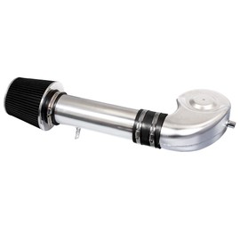 Rtunes Racing Short Ram Air Intake Kit + Filter Combo BLACK Compatible For 94-01 Ram 1500 5.2L&5.9L / 94-02 Ram 5.9L V8 / 88-95 C10 K10 R10 R20 R30 V10 V20 Suburban Tahoe Jimmy