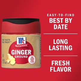 McCormick Ground Ginger, 0.7 oz (Pack of 6)