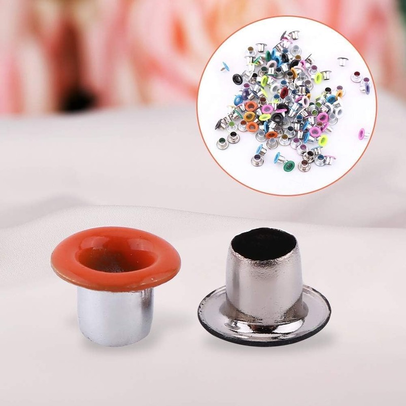 caak Double-sided Grommets, Grommets, Approximately 200 Pieces Set, Bottom Stud